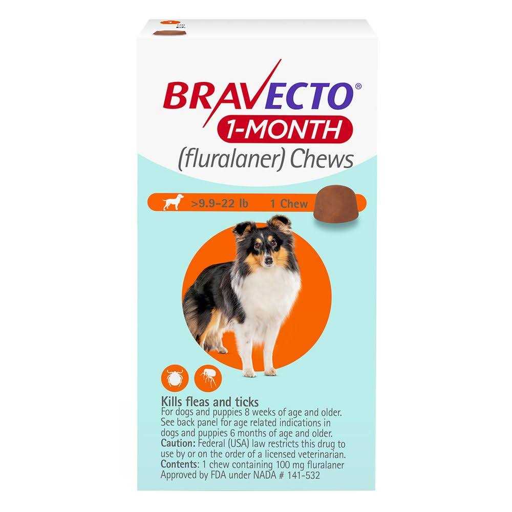 1-Month Chews for Dogs 9.9-22 lbs L281