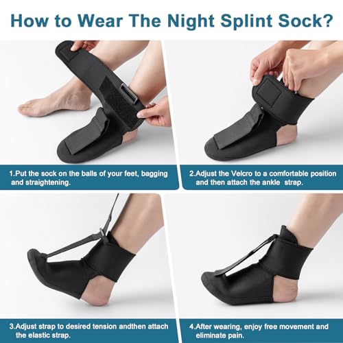 Large Plantar Fasciitis Night Splint Sock H15138