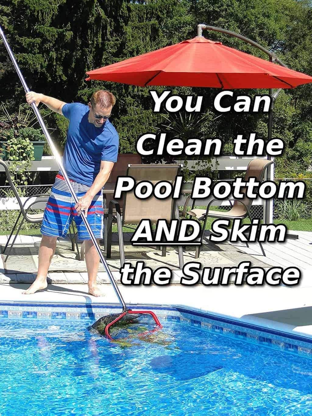 Fine Mesh Pool Net Skimmer Pack of 2 E10045