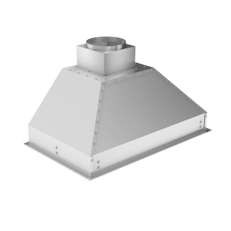 34 in. 700 CFM Ducted Range Hood Insert with Remote Blower in Stainless Steel T557