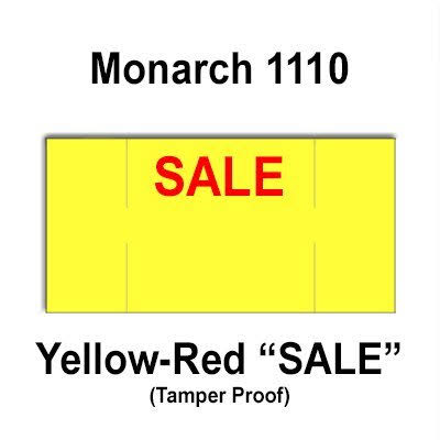 Fluorescent Chartreuse General Purpose Labels for Price Guns X865186