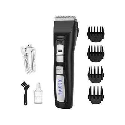 2-Speed Cordless Quiet Pet Hair Grooming Clippers Kit, Black K611