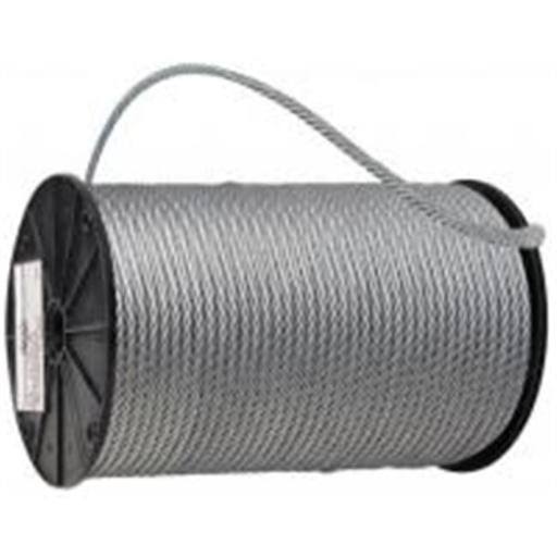 Galvanized Aircraft Cable 0.18 in. x 250 ft. F190410