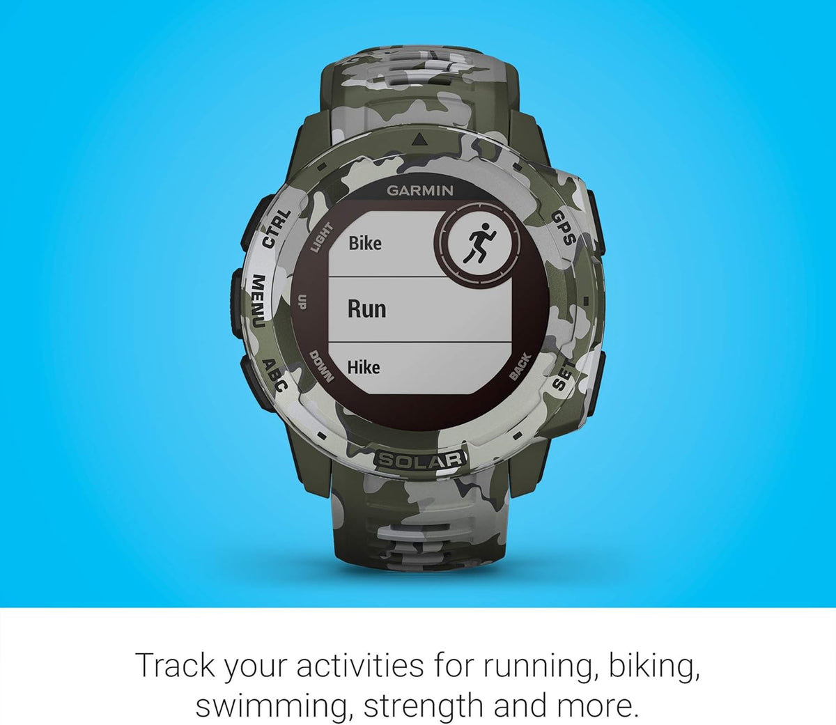 Rugged Outdoor Smartwatch with Solar Charging Z706089