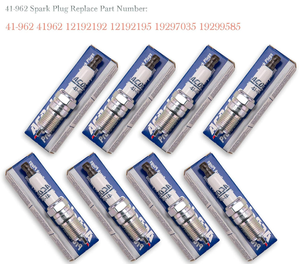 Spark Plug Wires Set and Spark Plugs 16 PCS Pack of 2 I35029