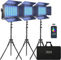 75W RGB LED Video Light 3 Packs Q630327