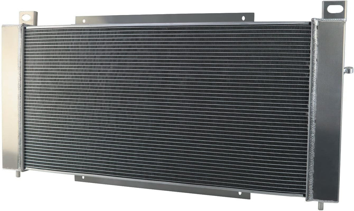 3 Row Aluminum Radiator with Shroud Fan Relay X58835
