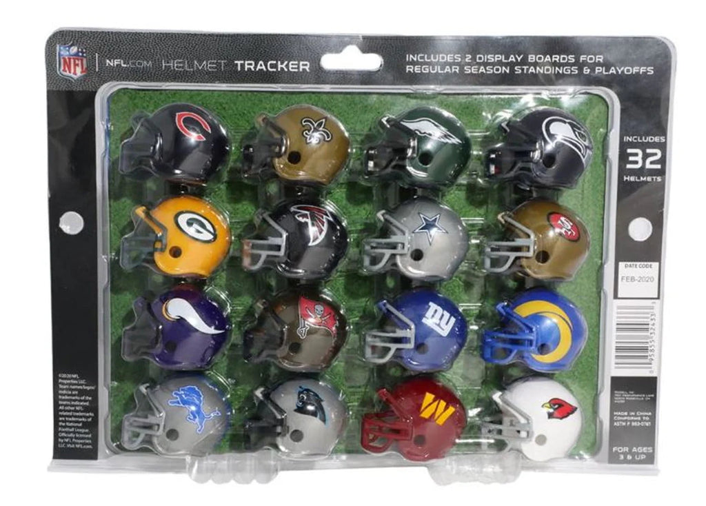 Set of 32 Mini Helmet with Display V219