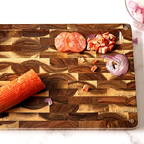 Acacia Wood Cutting Board 15"x11" 1.2" Thick X103