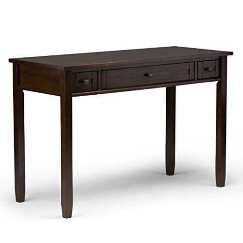 White 2 Drawer Solid Wood Desk B648428
