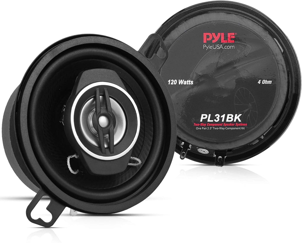 300W 4" x 10" Triaxial Car Stereo Speakers (Pair) B9556