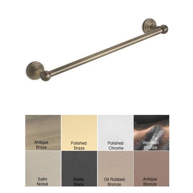 Matte Black 18 inch Towel Bar J50770