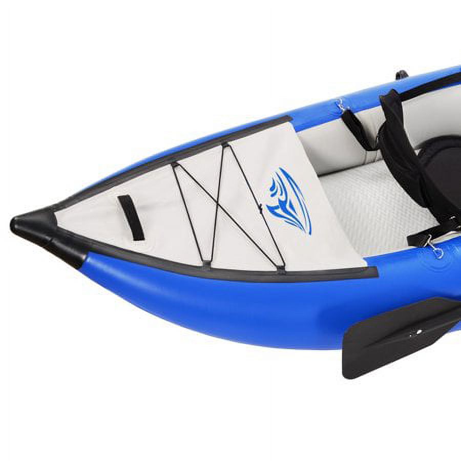 Blue Inflatable Kayak Set 2 Person with Paddle & Air Pump M946