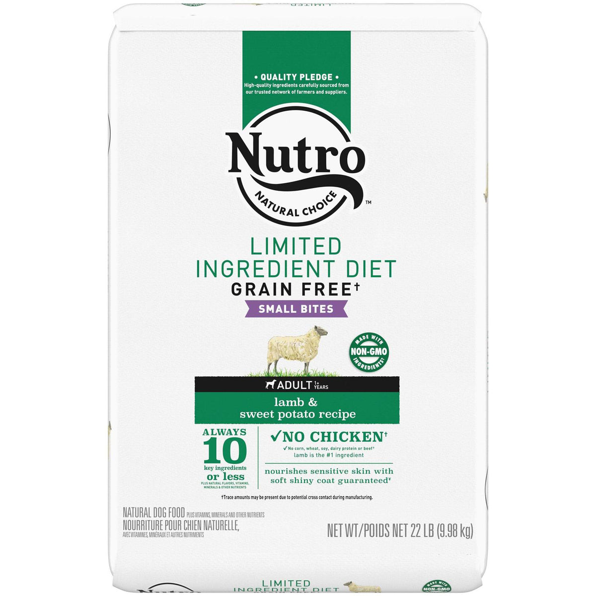 Limited Ingredient Diet Dry Dog Food Lamb & Sweet Potato L940074