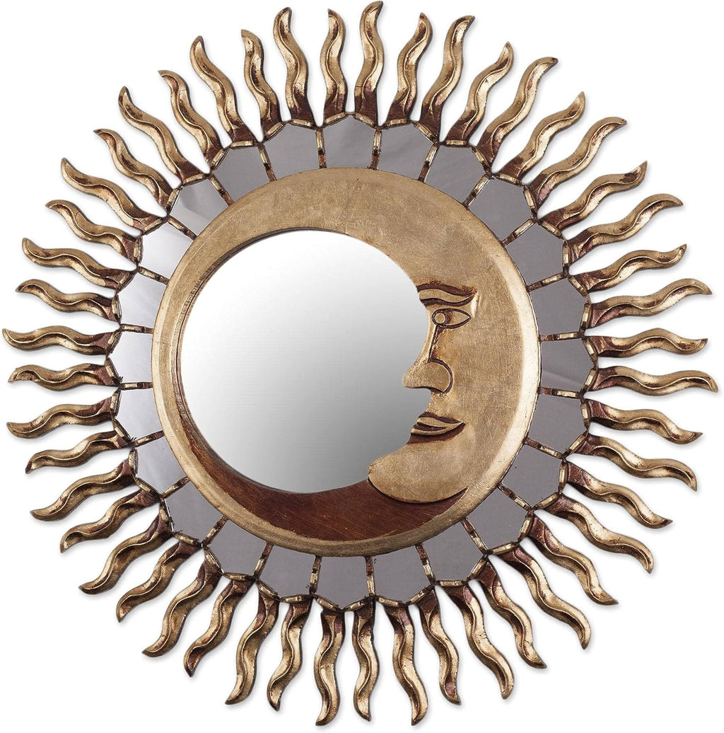 Bronze Leaf Wall Mounted Mirror U7771