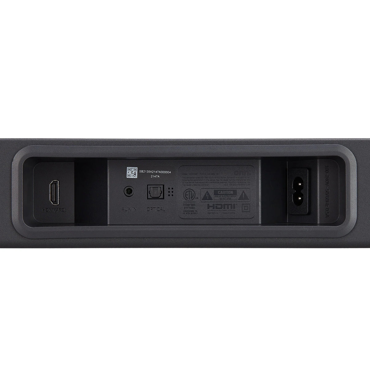 2.1 Soundbar System with 2 Speakers and Built-in Subwoofer R6136