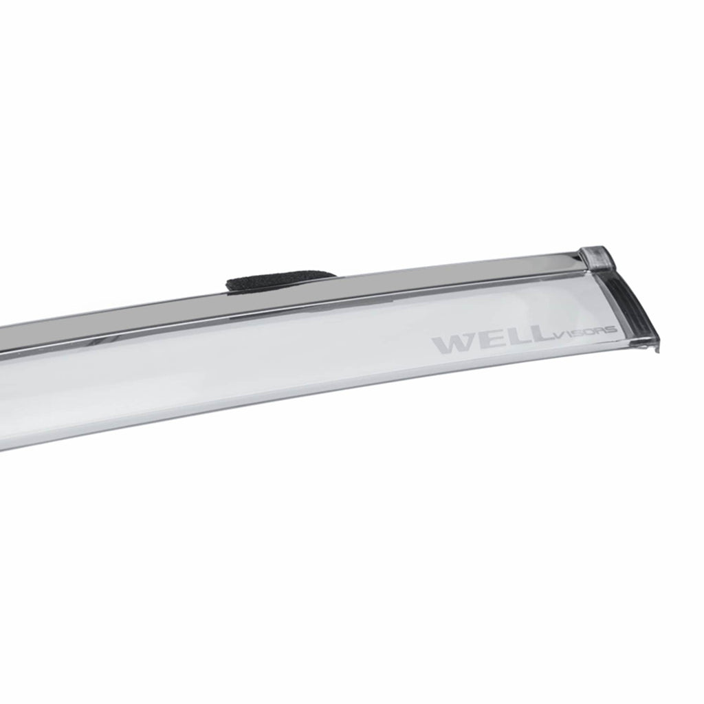 Side Window Visors with Black Trim for Subaru Outback H600