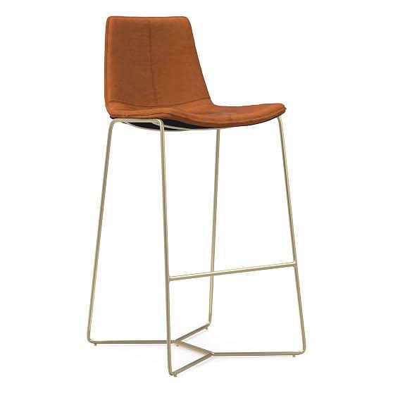 Vegan Leather Bar Stool M935