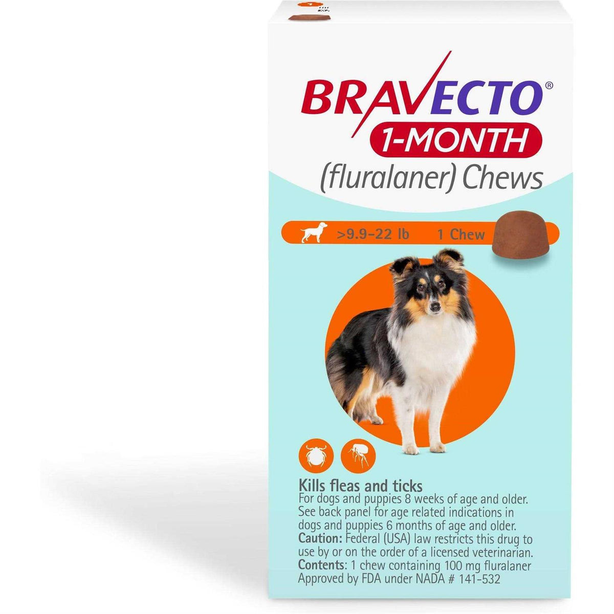1-Month Chews for Dogs 9.9-22 lbs L281