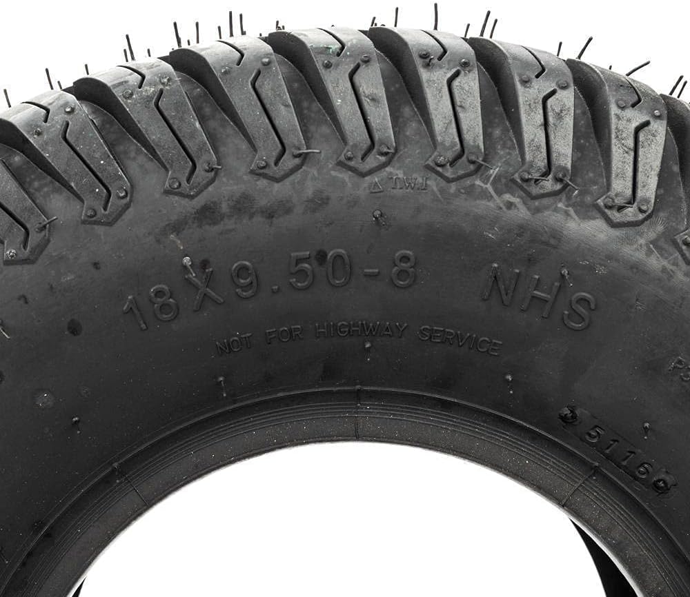 18x9.50-8 4Ply Tubeless Turf Tires, Set of 4 H468468