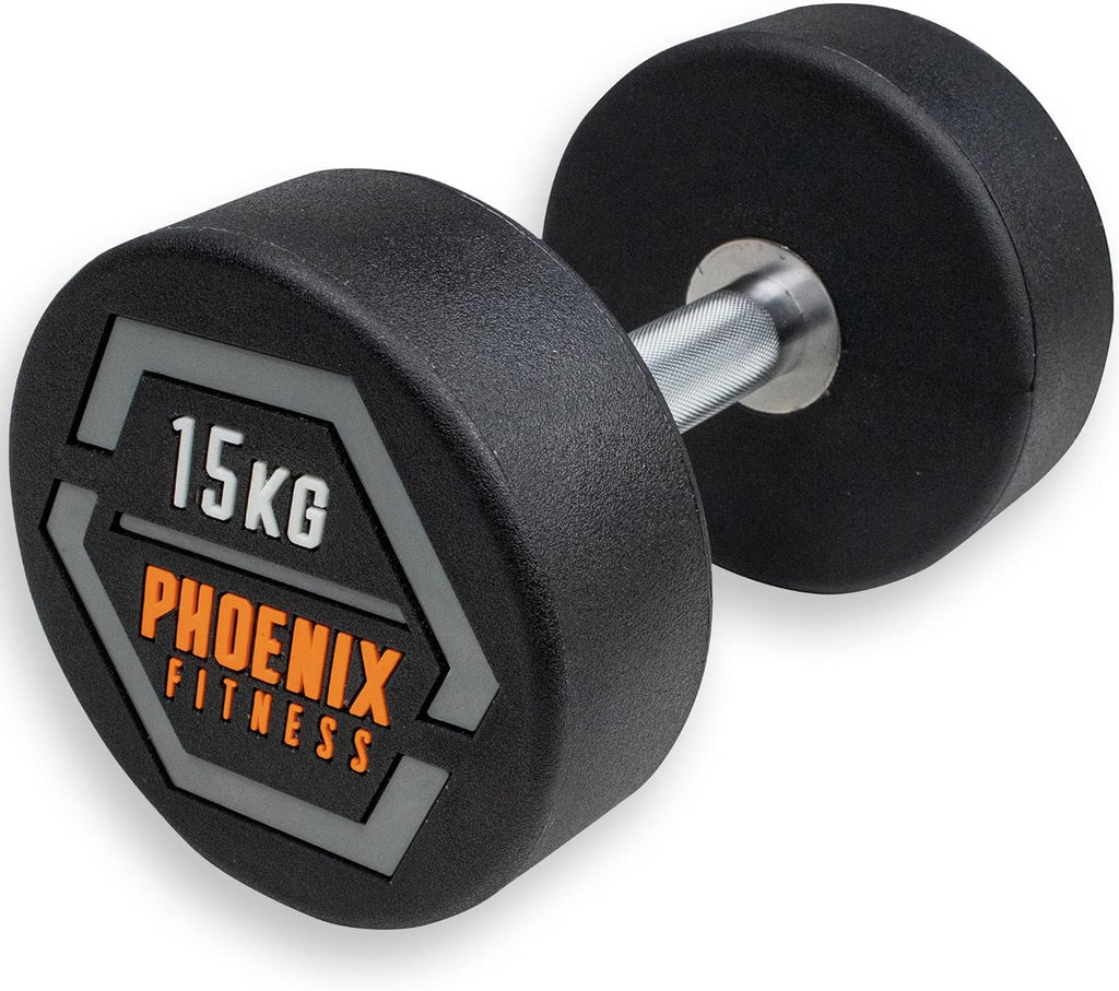 Rubber Coated Cast Dumbbell Pack of 2 L2445