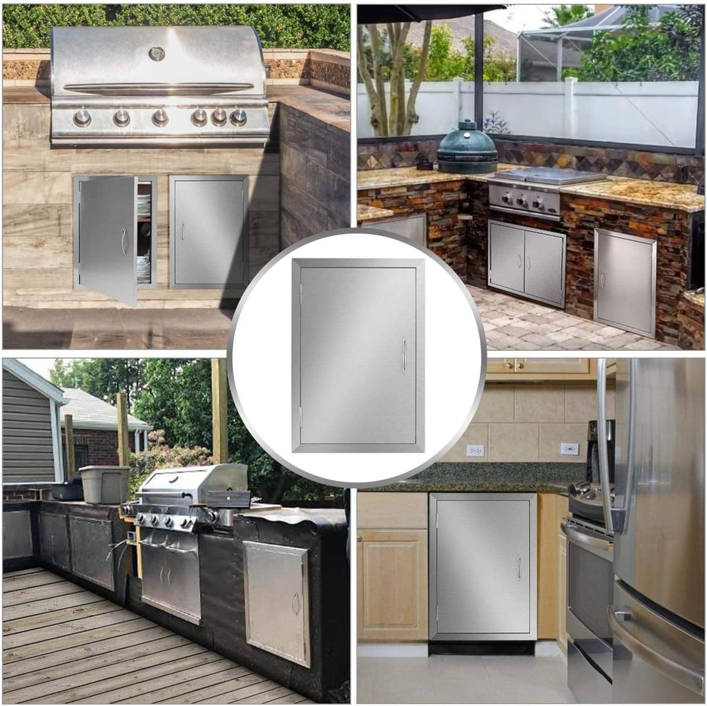 Stainless Steel Outdoor Kitchen Access Door U792249