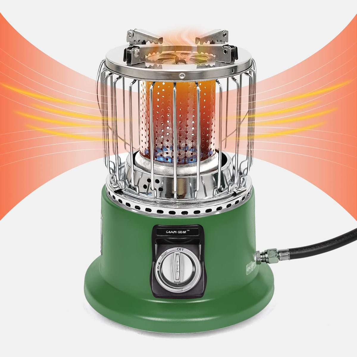 2 in 1 Portable Propane Heater & Stove Q75688