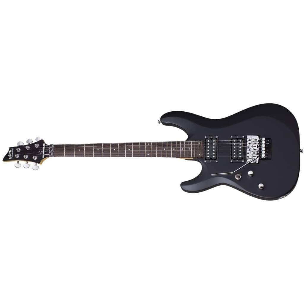 Satin Black Left Handed Electric Guitar U373