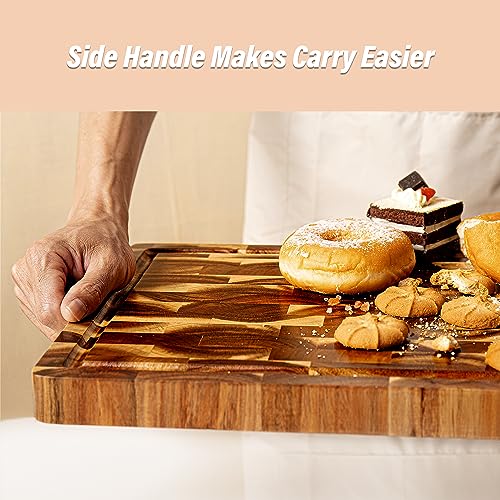 Acacia Wood Cutting Board 15"x11" 1.2" Thick X103