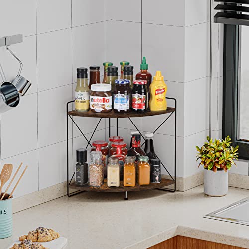 2 Tier Corner Shelf, 9.8x9.8x13.1in G793211