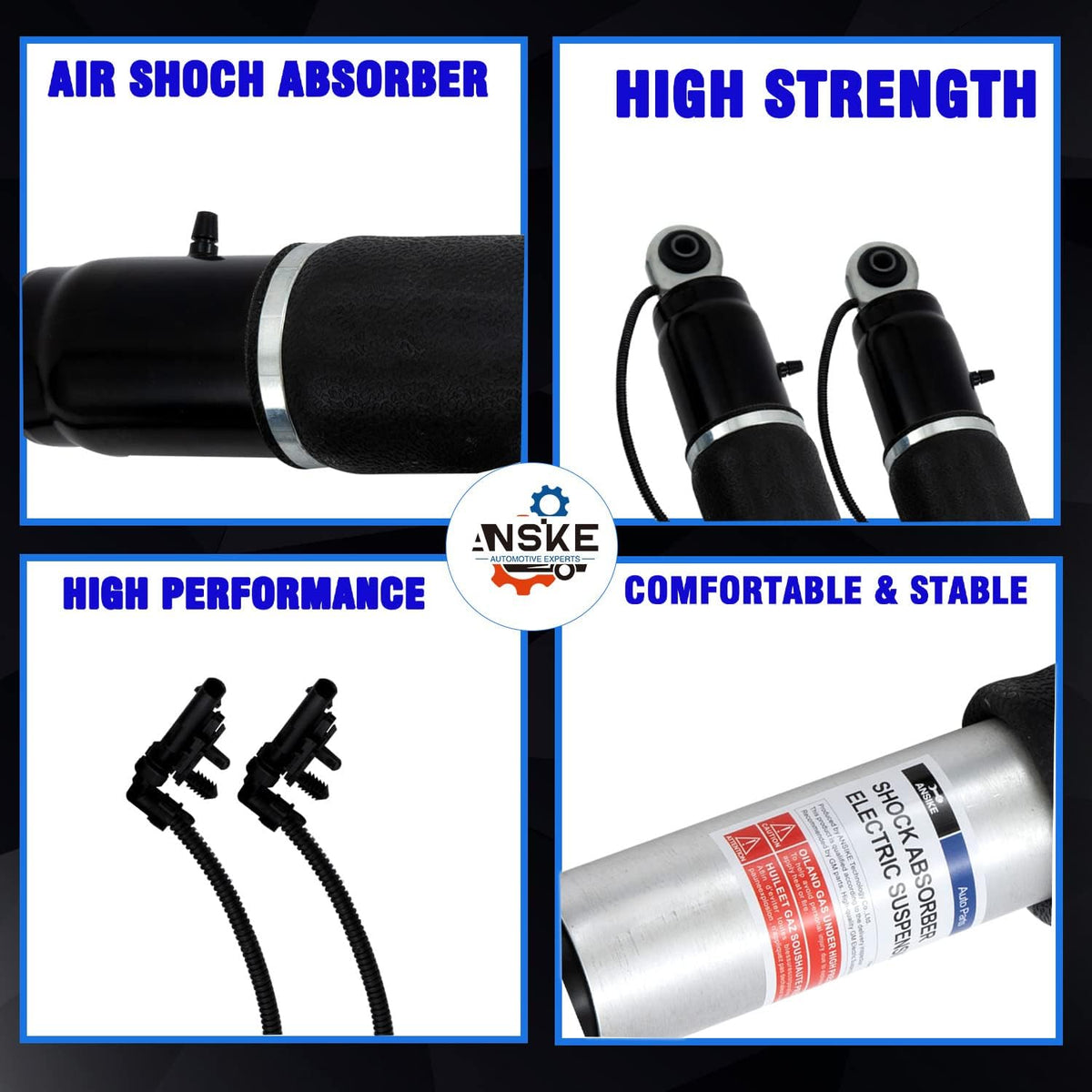 Rear Air Shock Absorber Strut for Cadillac Escalade ESV Suburban Chevy Tahoe GMC Yukon XL G4299