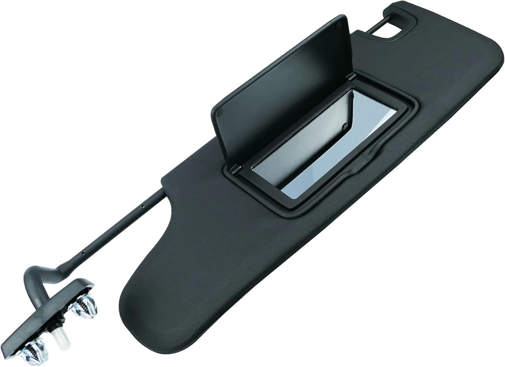 Left Driver Side Sun Visor for Jeep Wrangler JK 2007-2018 Pack of 2 X564945