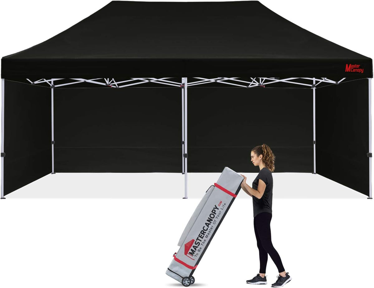 10x10 Heavy Duty Pop-up Canopy Tent with Sidewalls B377