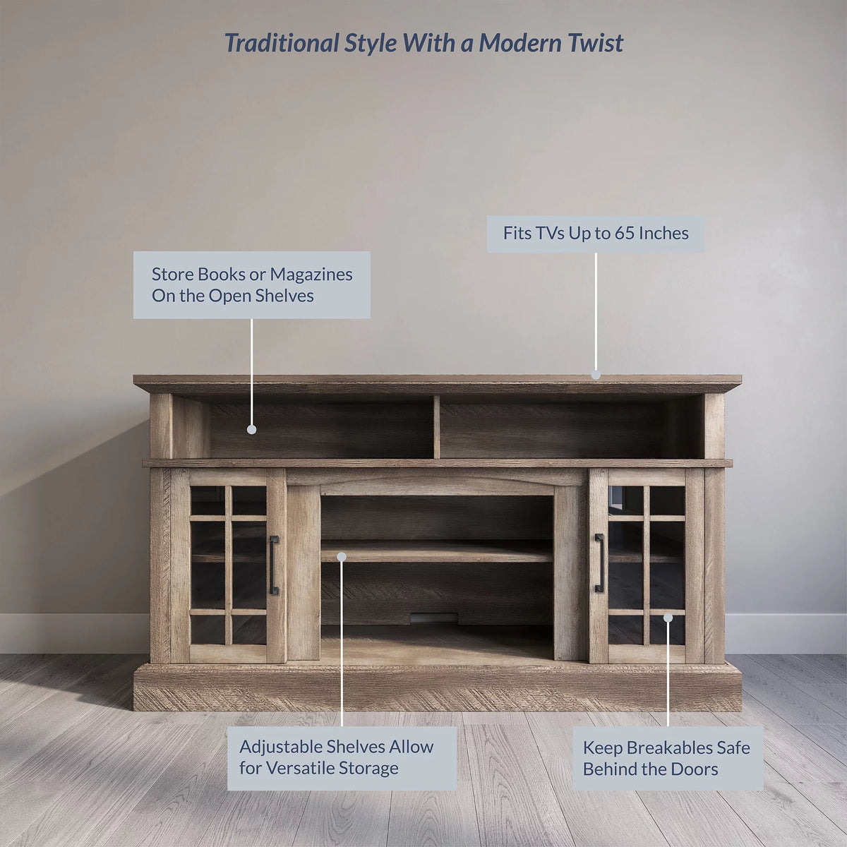 TV Stand Media Entertainment Center E5343