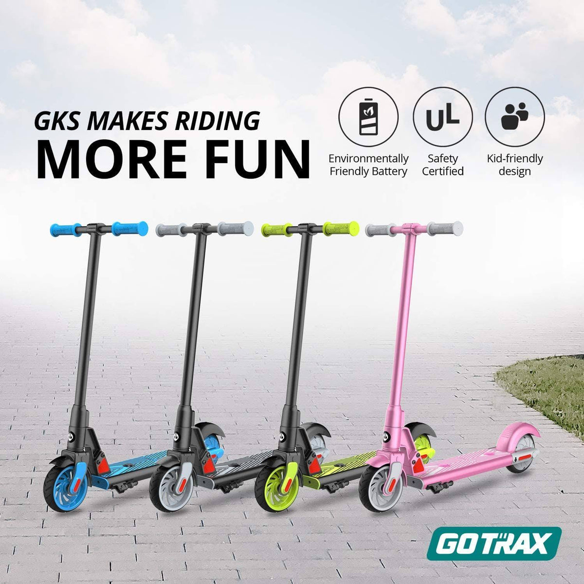 Blue Electric Scooter for Kids H98043