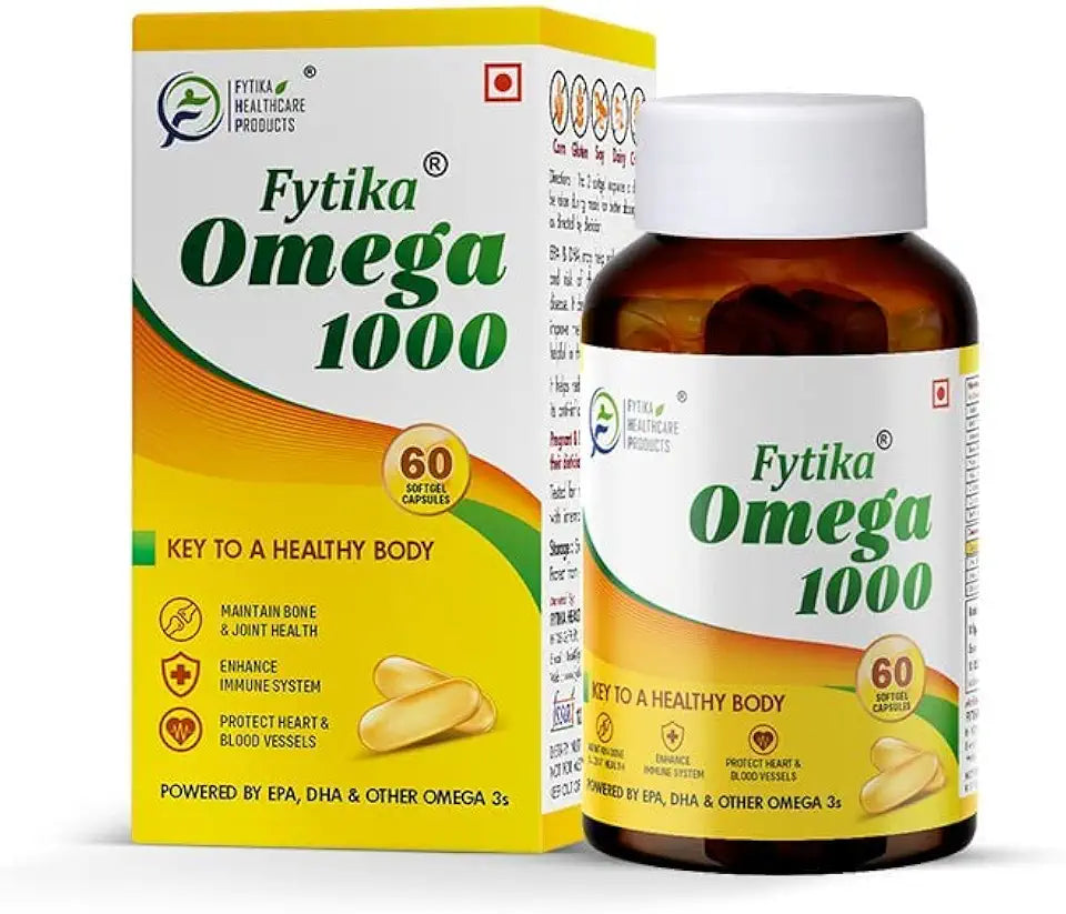 Omega 3 Fish Oil 1000mg 60 Capsules X121