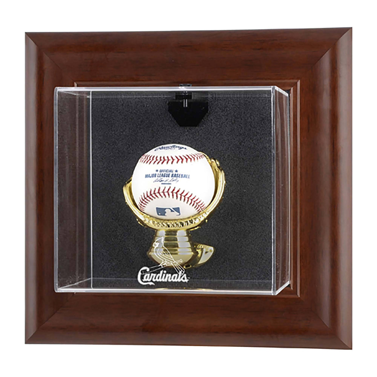 Brown Framed Wall Logo Baseball Case H239082