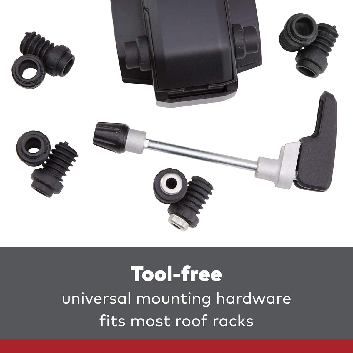 Fork Mount Bike Carrier for Roof Racks, 1 Bike Capacity X551272