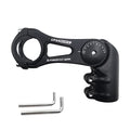 130 Degree Adjustable Bicycle Stem 75mm 90mm 130mm Handlebar Stem Riser for 31.8mm Handlebars W739