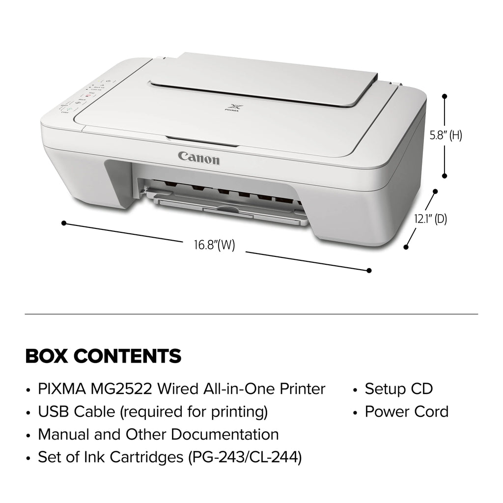 Wired All-in-One Color Inkjet Printer P797412