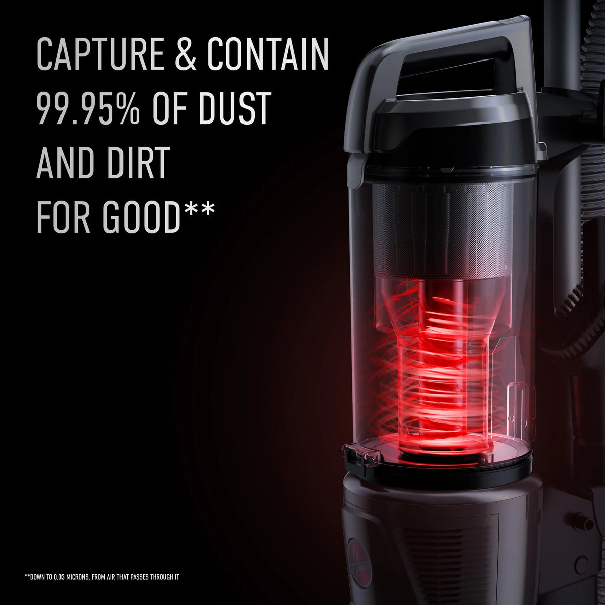 Bagless Upright Vacuum Cleaner A488508