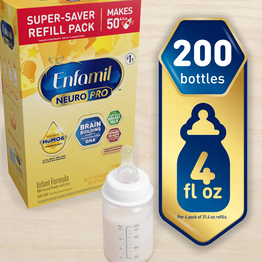 125.6 oz Milk-Based Baby Formula X3013