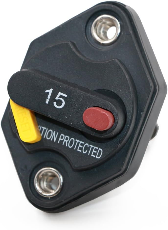 100 Amp Waterproof Circuit Breaker with Manual Reset Switch M852