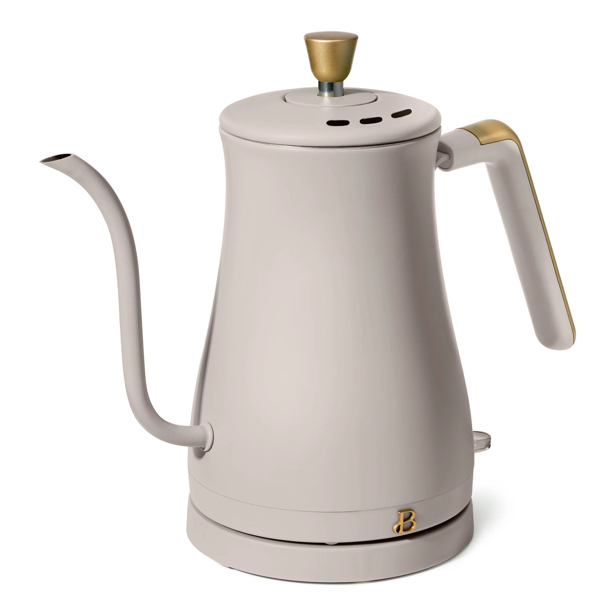 1-Liter Electric Gooseneck Kettle 1200 W Porcini Taupe U9873