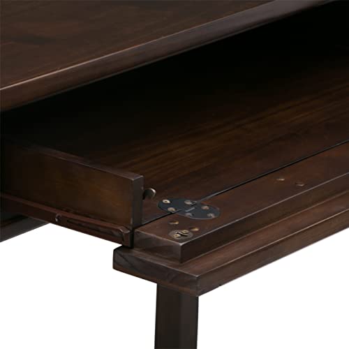 White 2 Drawer Solid Wood Desk B648428