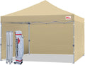 10x10 Heavy Duty Pop-up Canopy Tent with Sidewalls B377