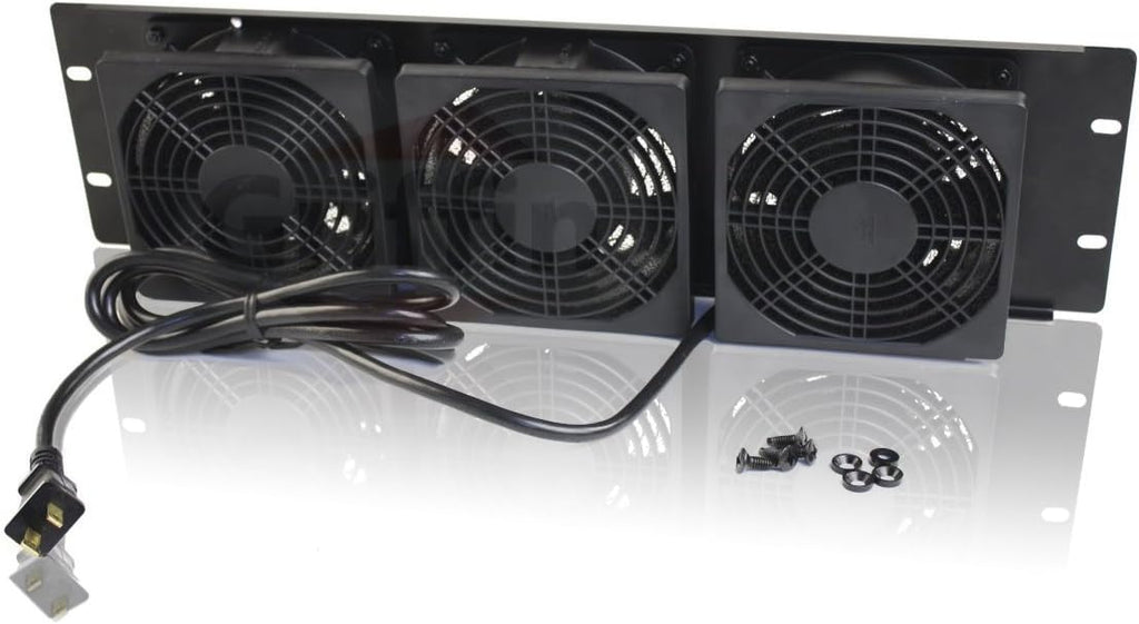 Rackmount Cooling Fan 3U Triple Exhaust Fans H929