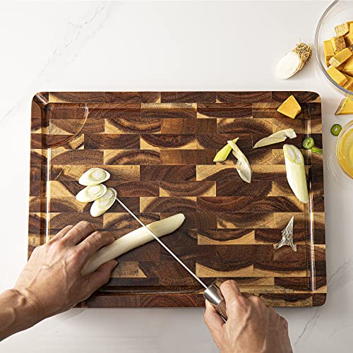 Acacia Wood Cutting Board 15"x11" 1.2" Thick X103
