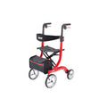 Aluminum Rollator, Tall Height, 10x22 Casters, Red Frame I61390
