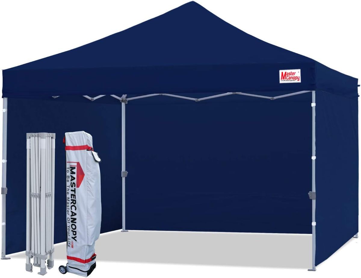 10x10 Heavy Duty Pop-up Canopy Tent with Sidewalls B377